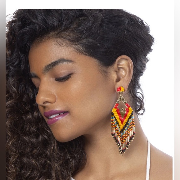 Deepa Gurnani Bina Earrings (New without Tags) - Picture 2 of 2